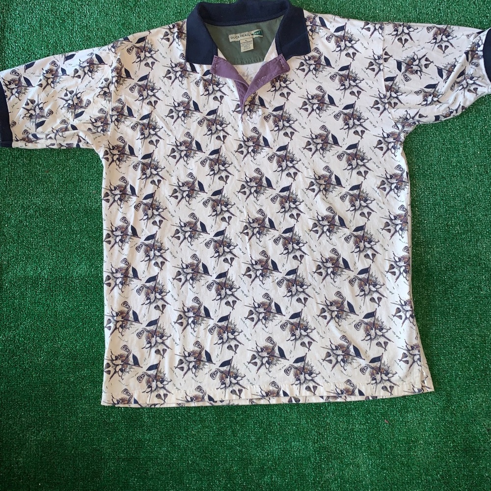 Vintage Duck Head Tour Size X-Large Golf Shirt Short Sleeve.